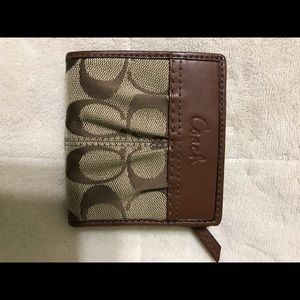 Small Coach Signature Wallet